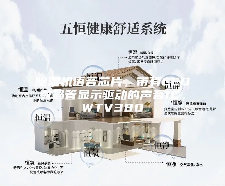 除濕機(jī)語(yǔ)音芯片，帶有LED數(shù)碼管顯示驅(qū)動(dòng)的聲音IC，WTV380
