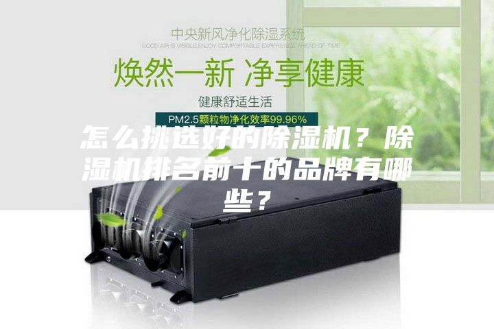 怎么挑選好的除濕機？除濕機排名前十的品牌有哪些？