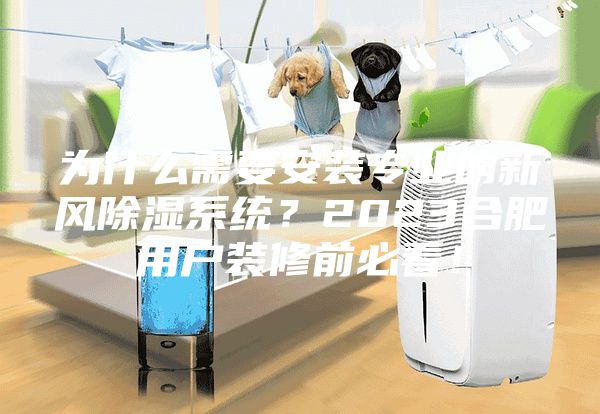 為什么需要安裝專業的新風除濕系統？2023合肥用戶裝修前必看！
