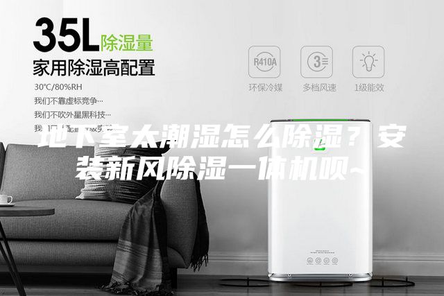 地下室太潮濕怎么除濕?安裝新風除濕一體機唄~