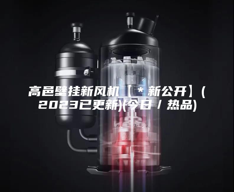 高邑壁掛新風機【*新公開】(2023已更新)(今日/熱品)