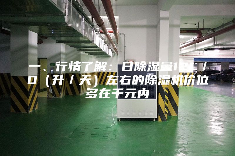 一、行情了解:日除濕量12L/D(升/天)左右的除濕機(jī)價(jià)位多在千元內(nèi)