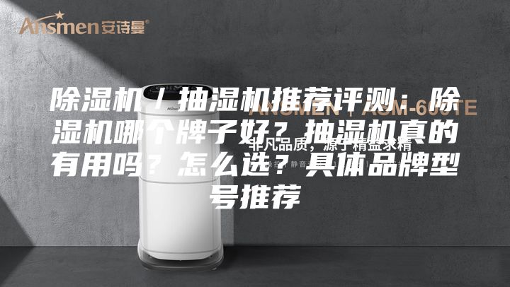 除濕機／抽濕機推薦評測：除濕機哪個牌子好？抽濕機真的有用嗎？怎么選？具體品牌型號推薦