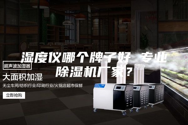 濕度儀哪個牌子好 專業除濕機廠家?