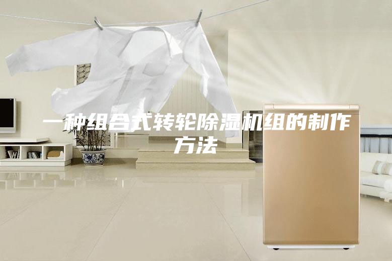 一種組合式轉(zhuǎn)輪除濕機組的制作方法