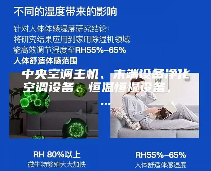 中央空調(diào)主機、末端設(shè)備凈化空調(diào)設(shè)備、恒溫恒濕設(shè)備、 ...