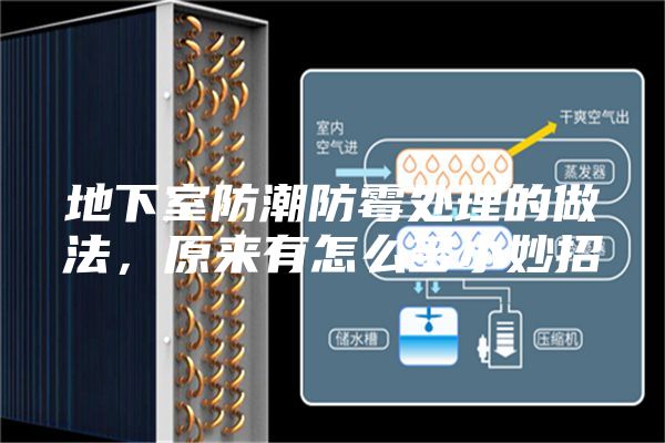 地下室防潮防霉處理的做法,原來有怎么多小妙招