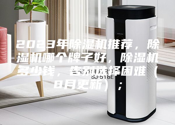 2023年除濕機推薦，除濕機哪個牌子好，除濕機多少錢，告別選擇困難（8月更新）；