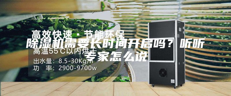 除濕機(jī)需要長時間開啟嗎？聽聽專家怎么說